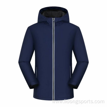 Wholesale Autumn Winter Men's Warm Hoodie Jackets